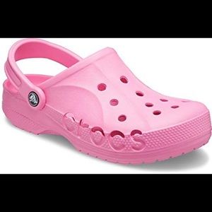 ❤️SALE! Crocs pink lemonade baya clog 8/10